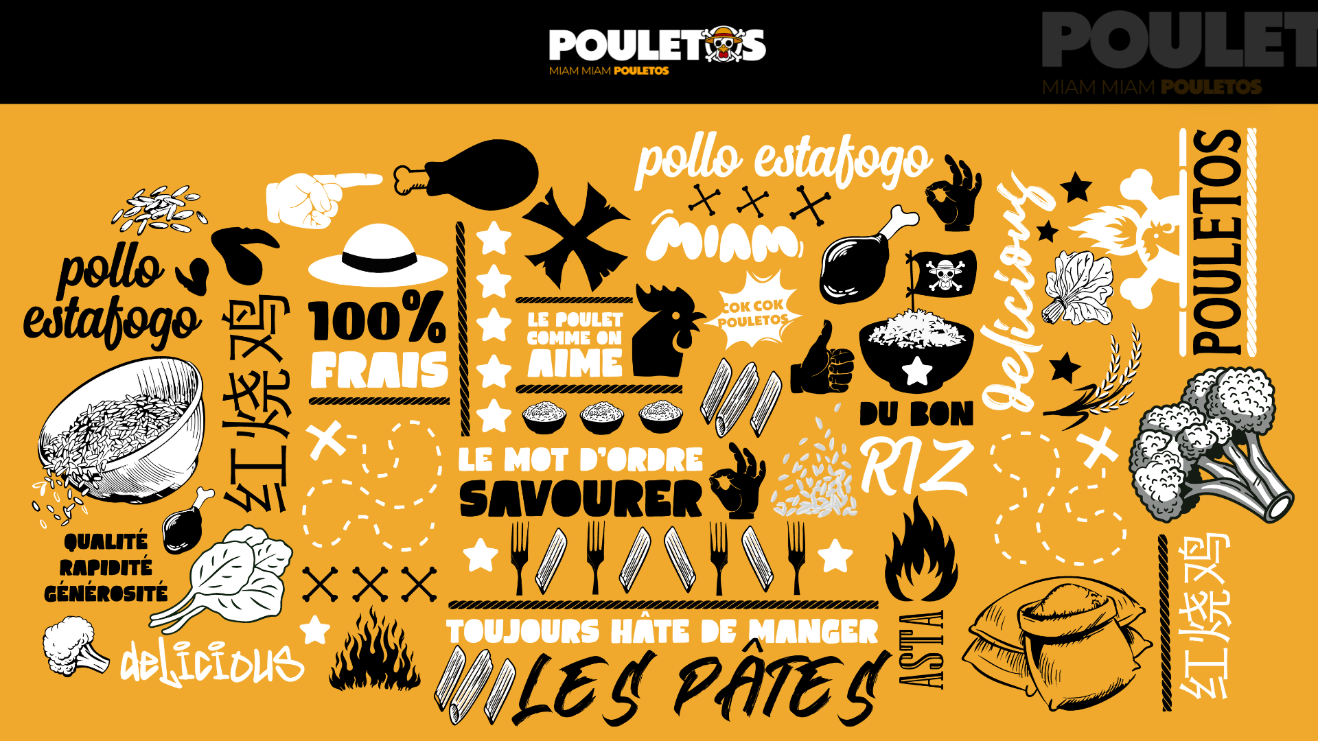 Salon chaleureux Pouletos